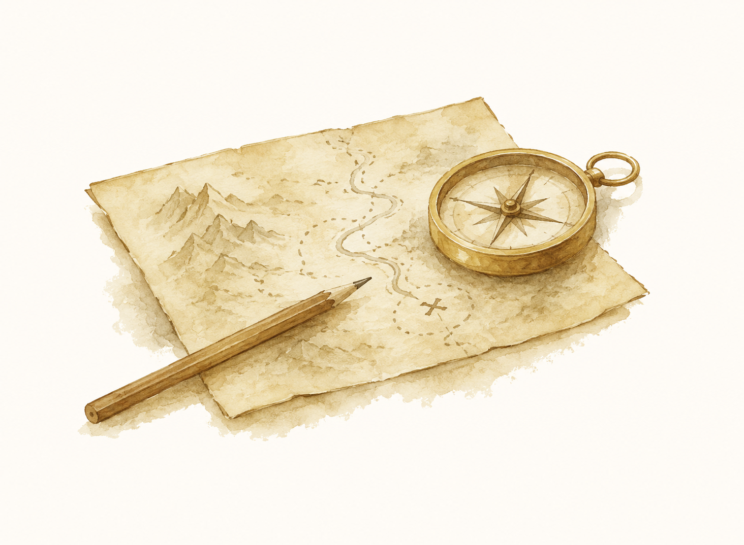 Map and compass