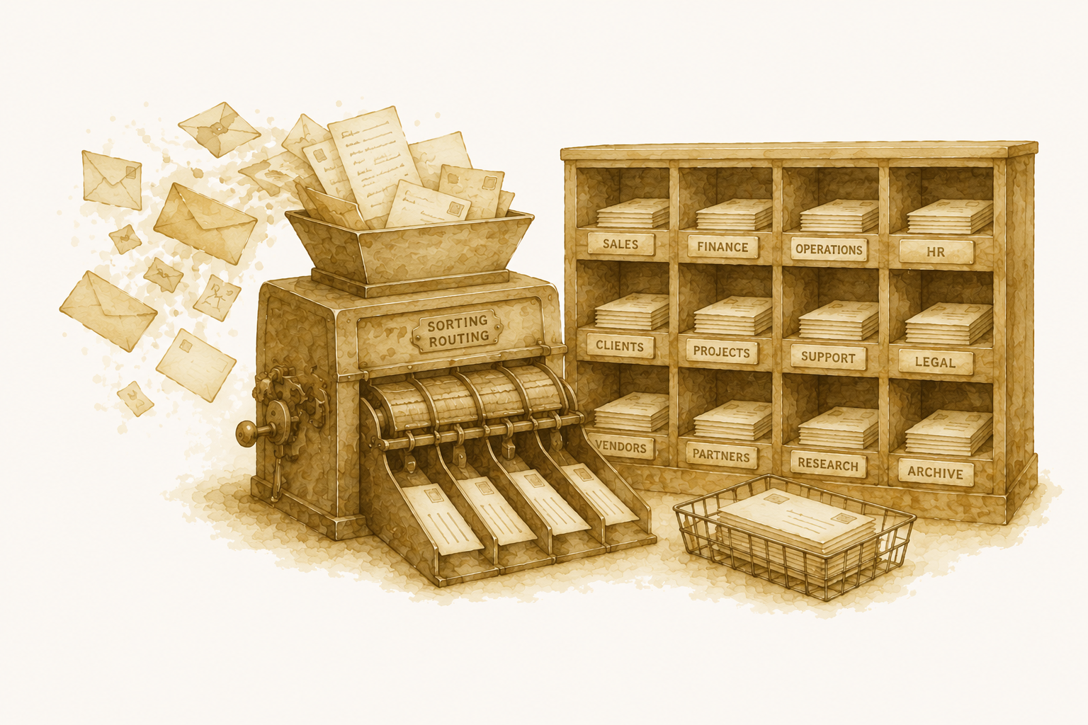 Customer queries, read and routed in seconds